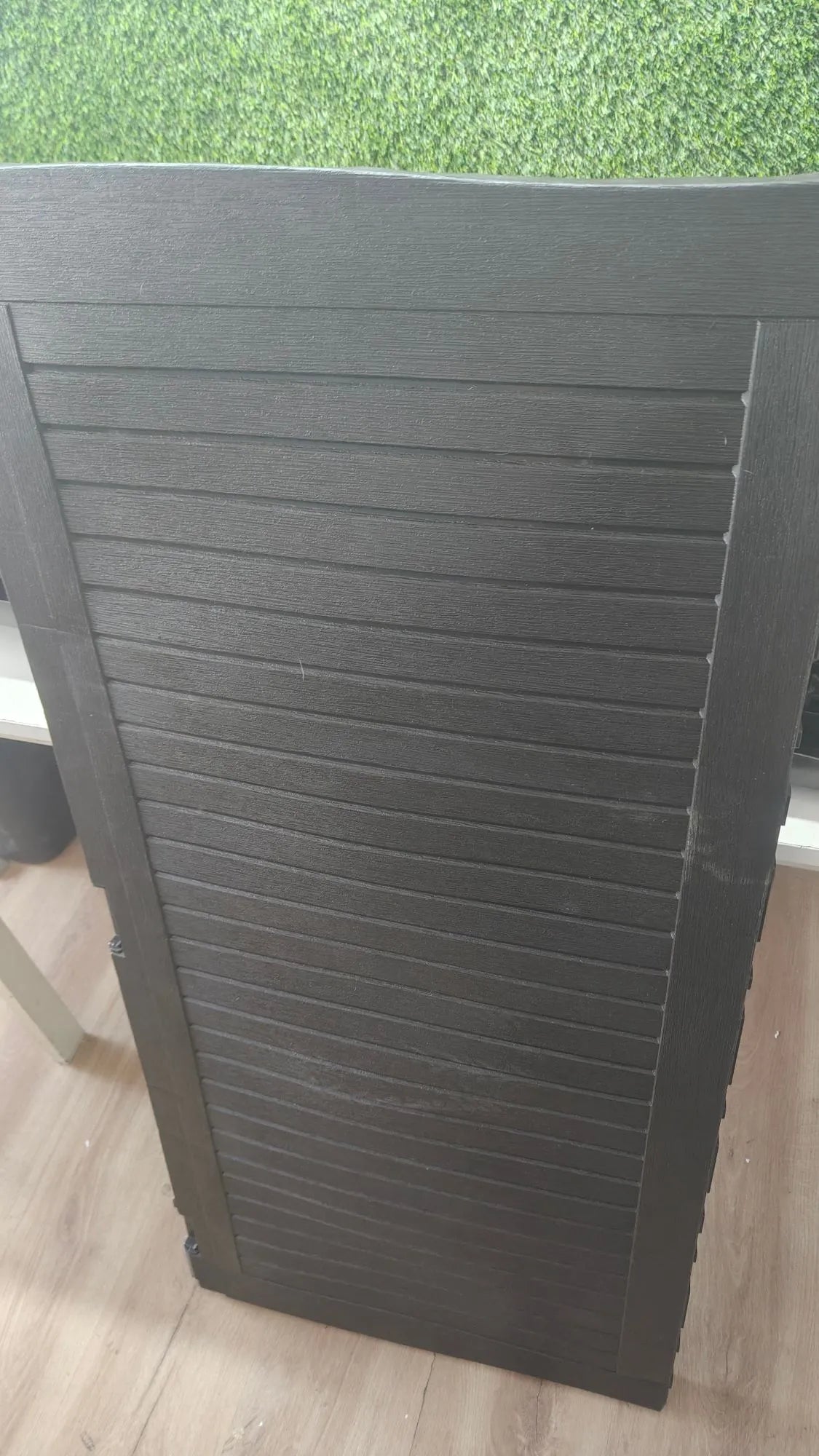 Keter Comfy – Baúl de almacenamiento para exteriores, capacidad 270 L, resina, marrón, jardín y terraza, 44,7 x 116,5 x 57 cm