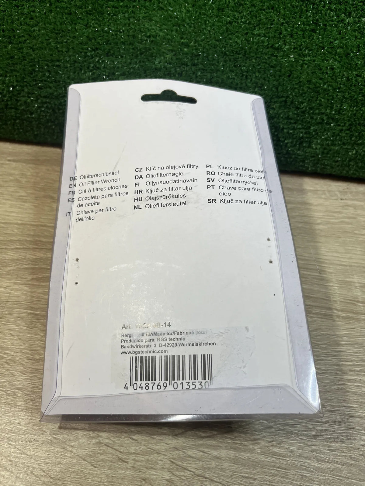 Llave de filtros de aceite BGS