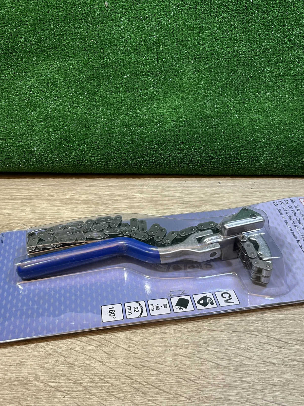 Llave de cadena para filtros de aceite BGS