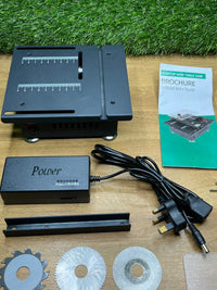 Mini sierra circular de mesa de 100W