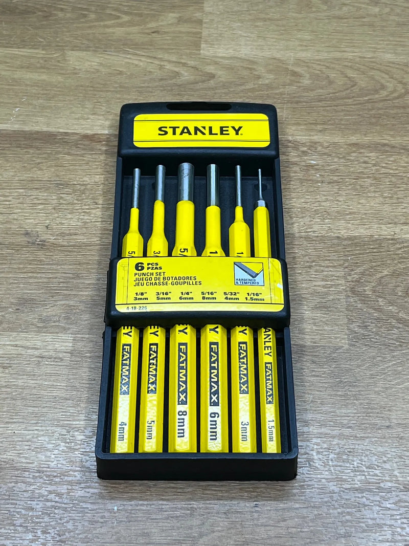 Juego de Botadores y punzones STANLEY