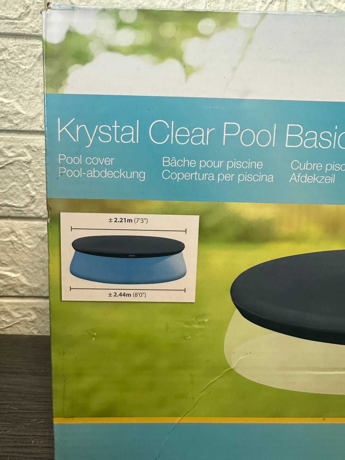 Cobertor de pisicina Intex