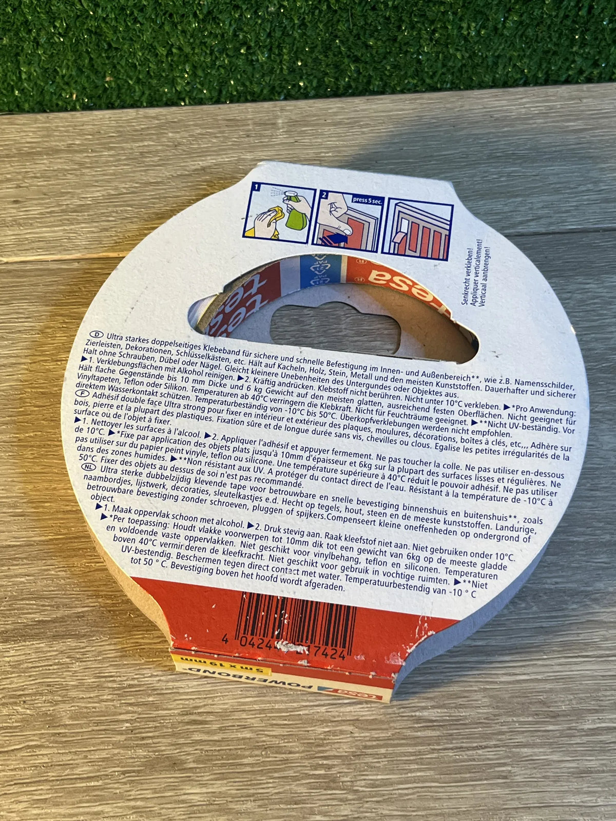 Cinta de doble cara tesa Powerbond Ultra Fuerte