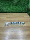 Ruedas de oficina 4PCS Rodillo de nailon universal