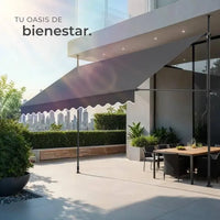 Toldo plegable para balcón