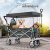 Carrito de jardín y playa