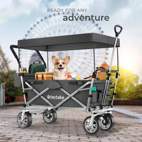 Carrito de jardín y playa