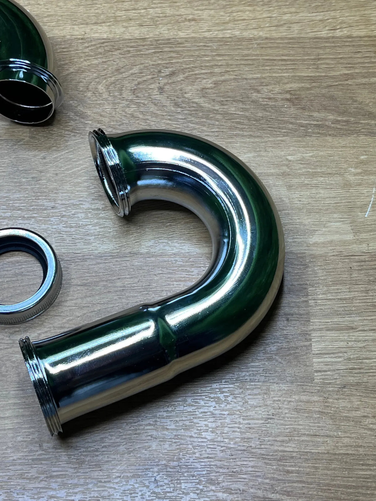 Tubo de Desagüe Flexible de Acero Inoxidable