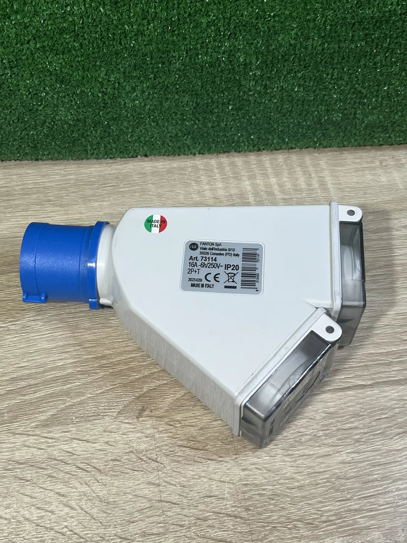 Adaptador Industrial Cetac-schuko WOLFPACK LINEA PROFESIONAL