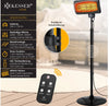 Calentador eléctrico infrarrojo para interior - Kesser