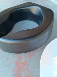 Elevador WC Adulto con Tapa (10 cm, Blando), Alzad