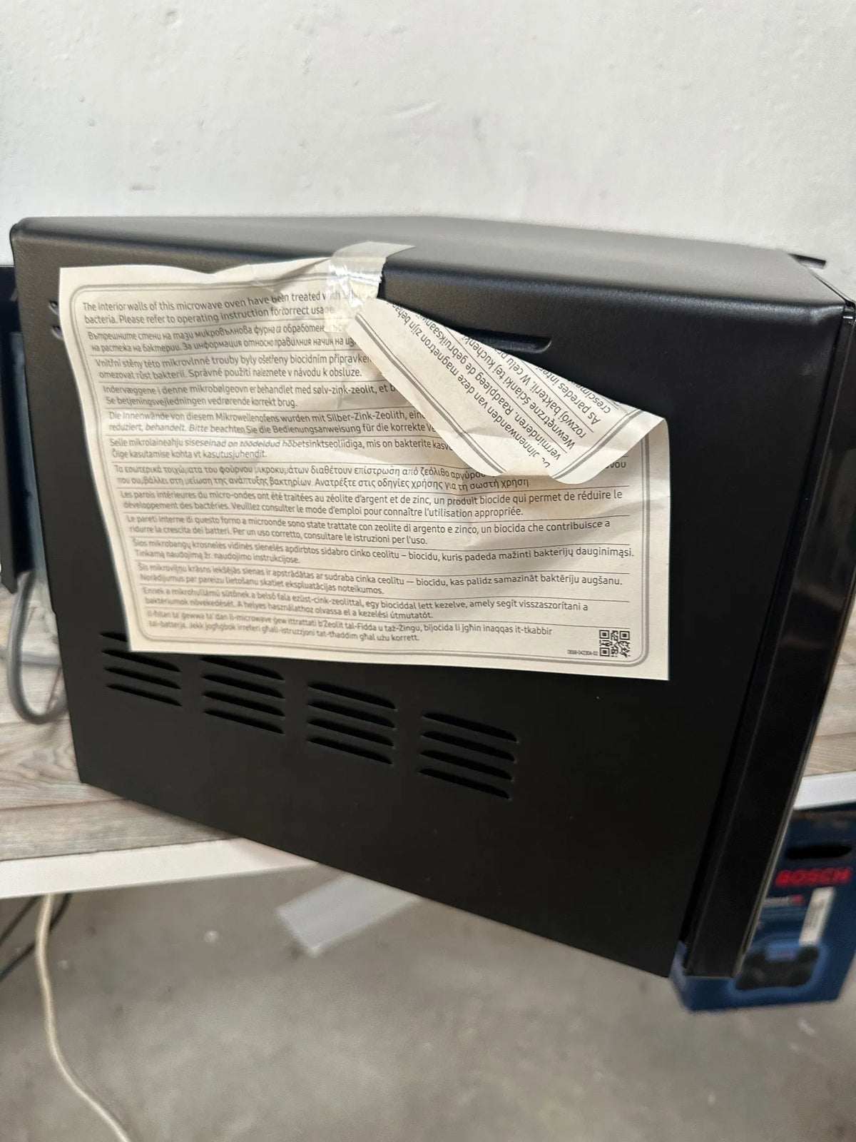 Horno microondas Samsung