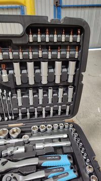 Maletín con 216 Piezas ToolBox KRK 6200 Portaherramientas Cecotec