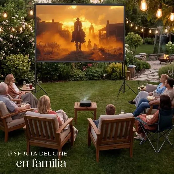 Pantalla para proyector portátil