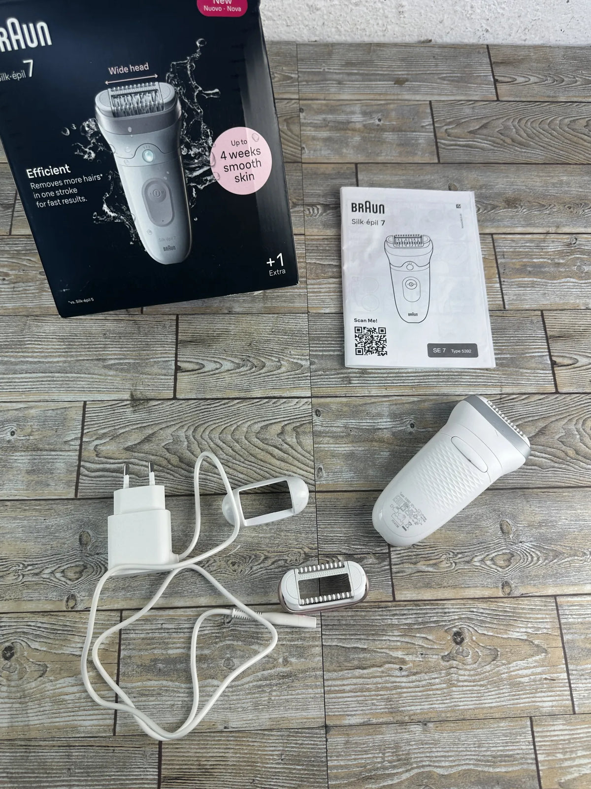 Depiladora eléctrica Braun