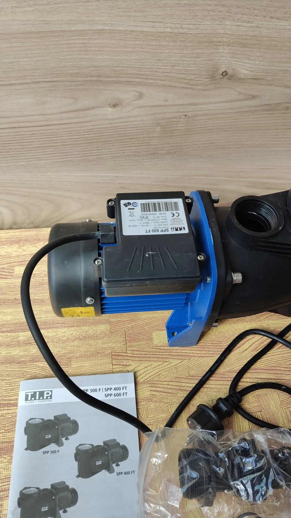 Bomba de Filtro para Piscina SPP 600 FT con Temporizador