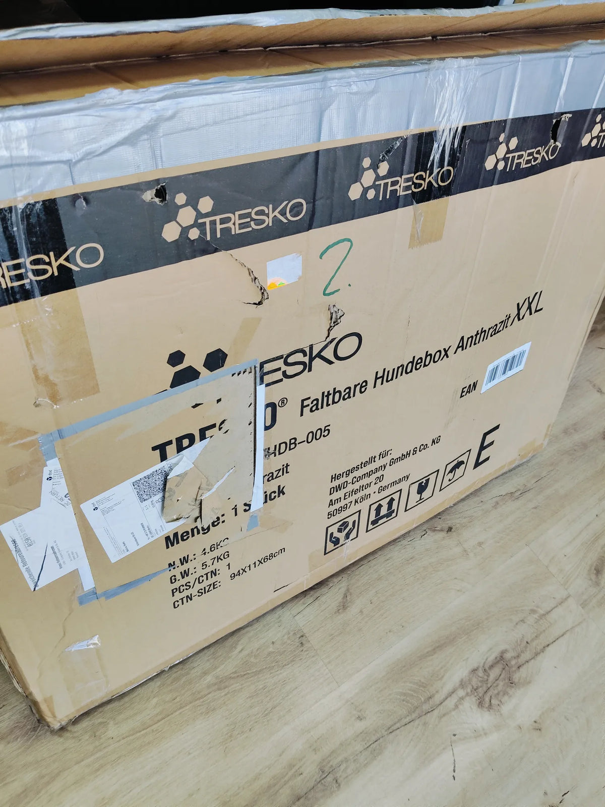 Transportín caja Plegable - TRESKO