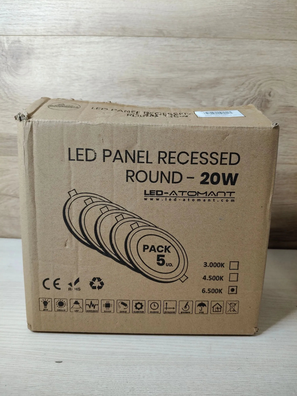 Downlight LED 20W Pack 4 - VZLED