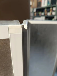 PANEL DE BAÑO DF/7 METACRILATO ALTO 140X130 BLANC