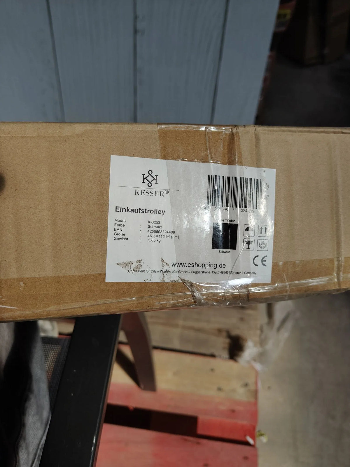 Carrito de la compra de 56L - Kesser