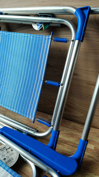 Pack 2 sillas Playa Plegables, 44x40x72