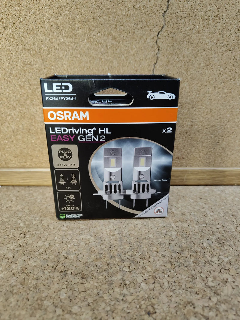 lámpara LED de luz de carretera y de cruce OSRAM LEDriving HL EASY GEN 2