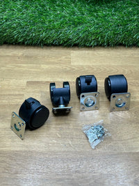 Juego de 4 Ruedas para muebles de 40 mm