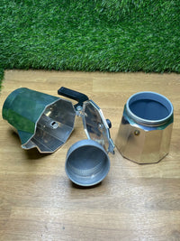 Cafetera de aluminio 9 tazas Monix Vitro Express