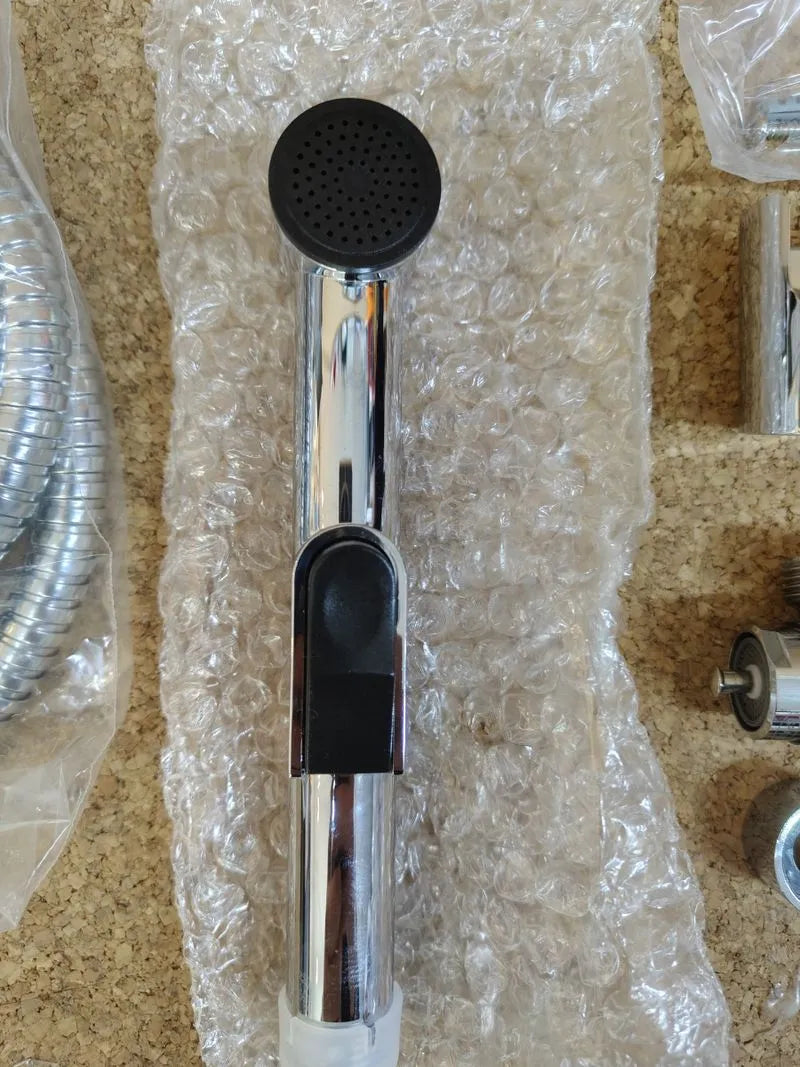 Alcachofa de Bidet de lavabo con Soporte y Flexo