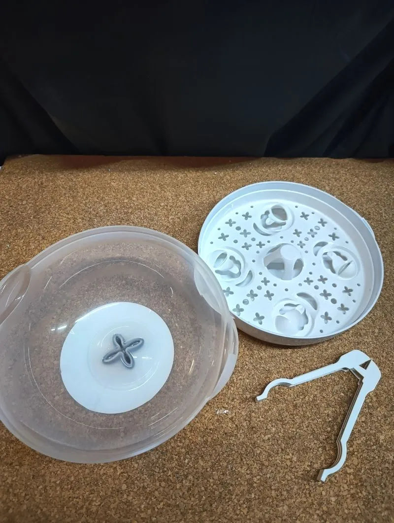 Esterilizador de biberones para microondas