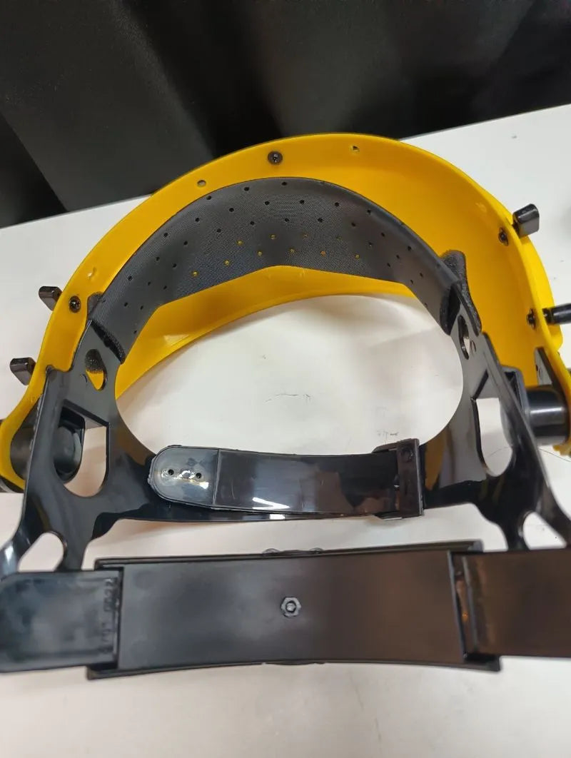 casco de pantalla de protección