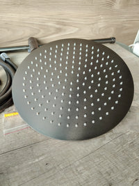 Columna de Ducha Gris Gunmetal