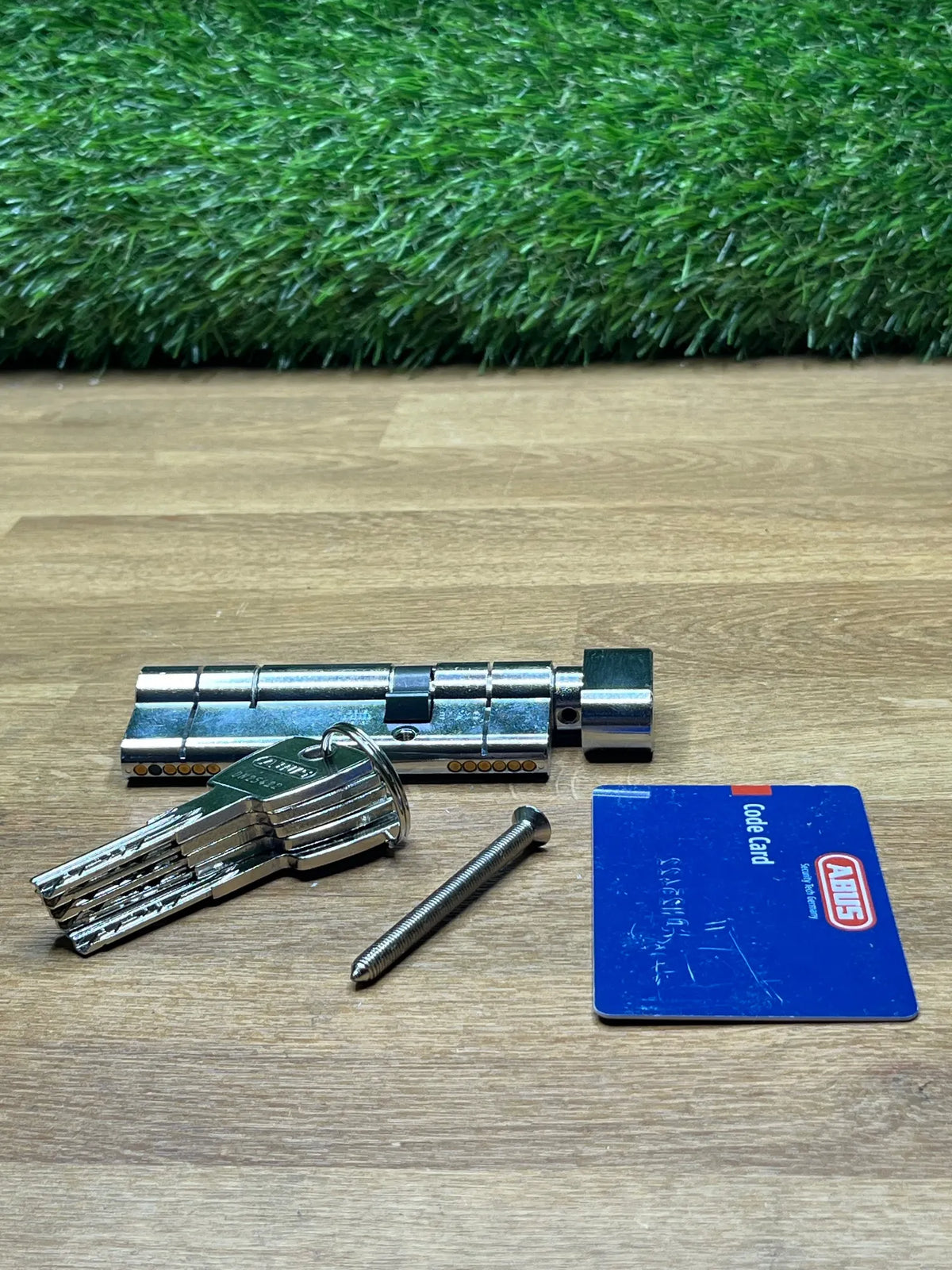 Cilindro de botón niquelado Z60/K30 ABUS