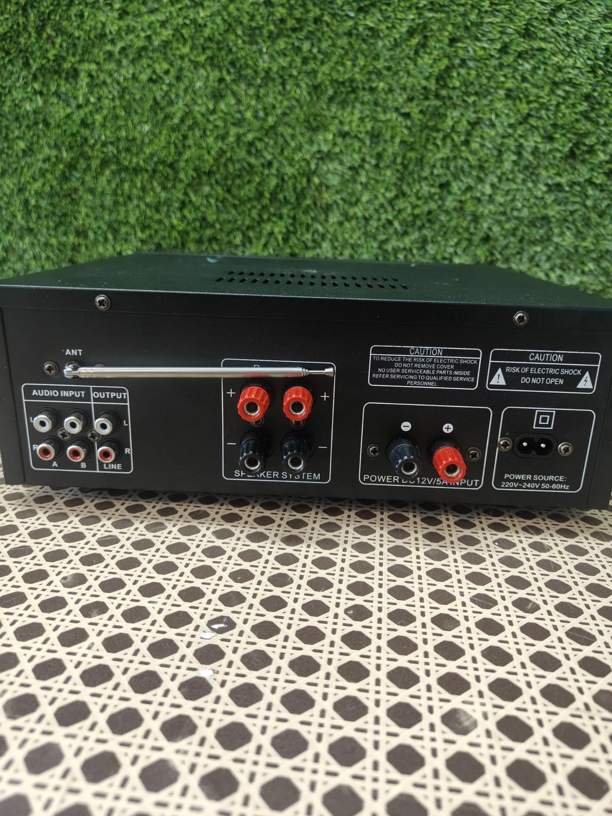 Altavoz bluetooth con amplificador