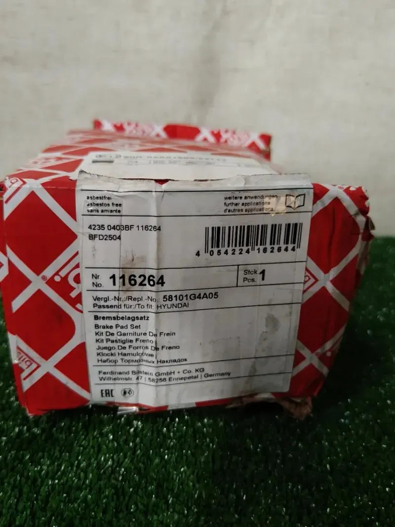 Pastillas de freno Febi Bilstein