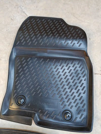 Alfombrillas Coche Goma Negro Set 4