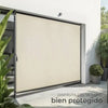 Toldo de pinza taija color beige