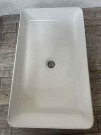 Lavabo cerámico para encimera