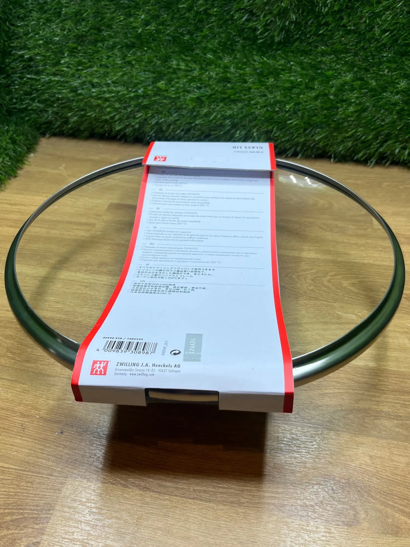 Tapa de acero inoxidable y vidrio Zwilling