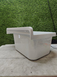 Lavabo de pared de resina Negrari