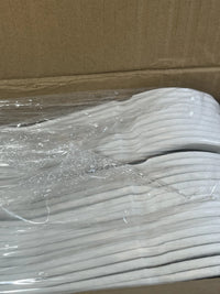 Percha de Terciopelo Blanca SONGMICS