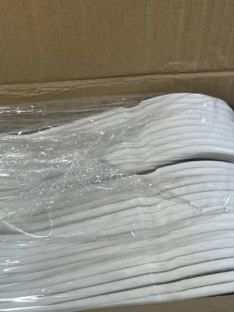 Percha de Terciopelo Blanca SONGMICS
