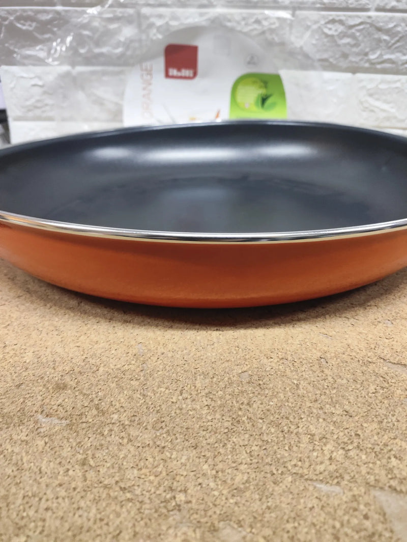 Paellera naranja 38cm IBILI