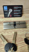 Cilindro europeo TX80, 85 x 30 mm, compatible con cerraduras