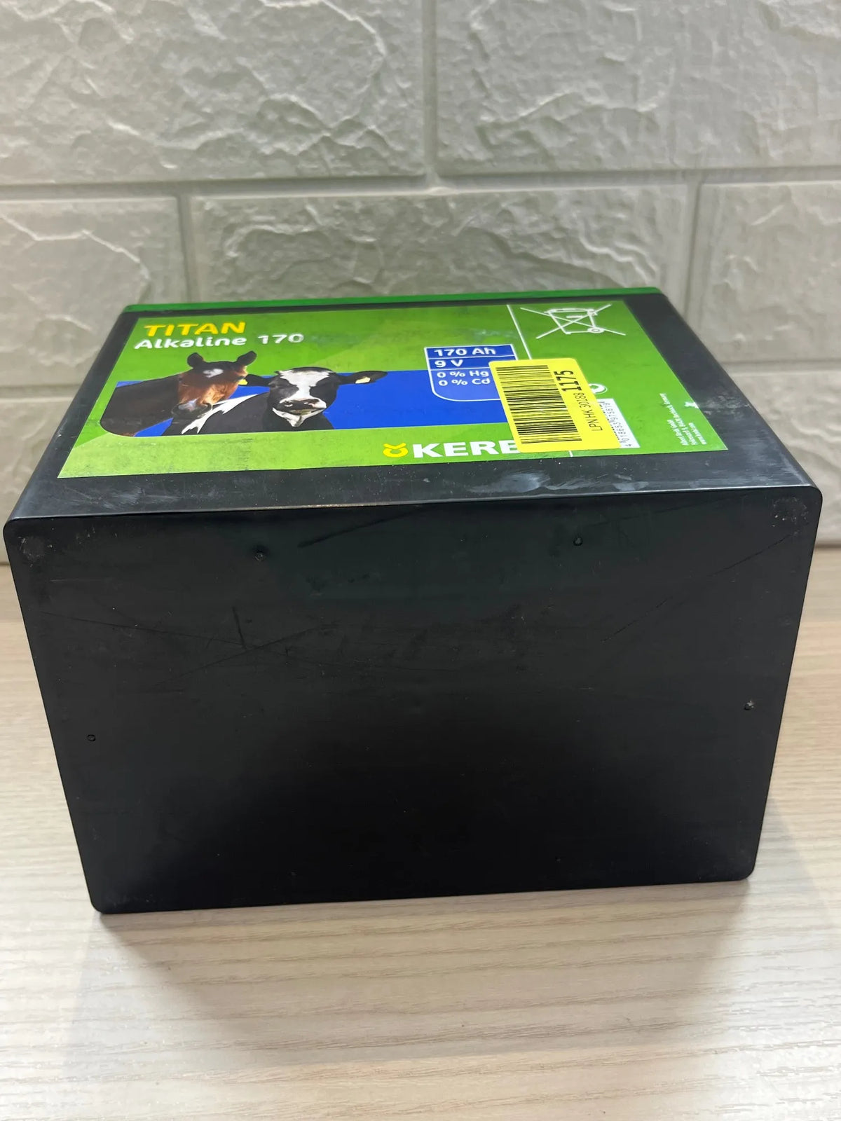 Batería de secado alcalina Kerbl