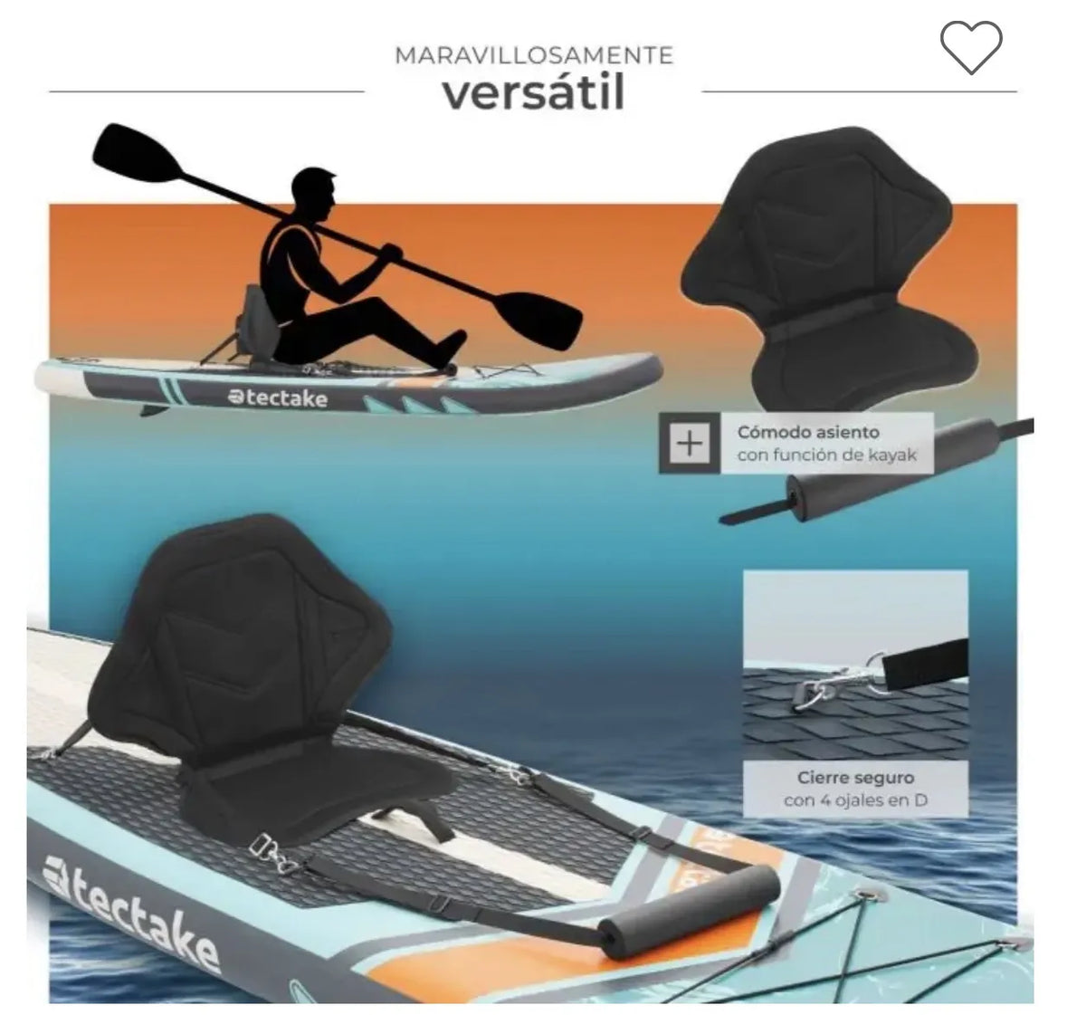 Table de paddleboard