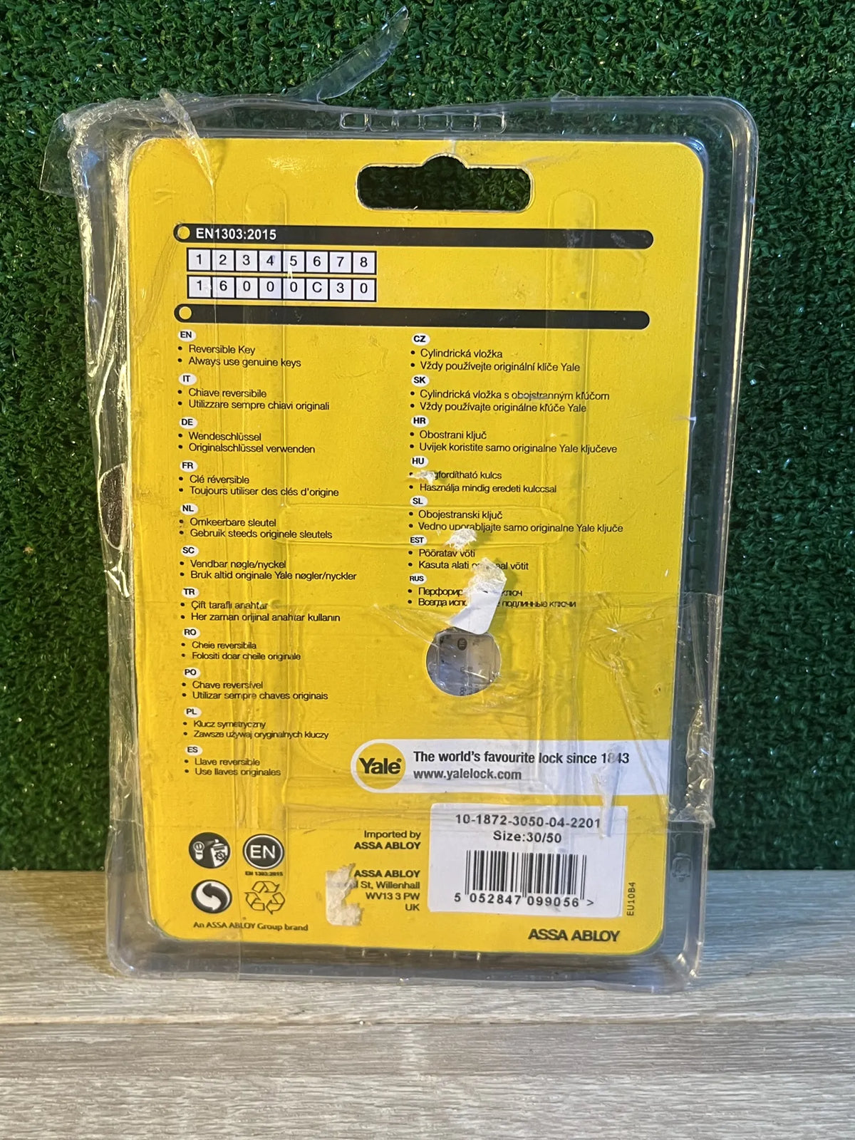 Cilindro de Cerradura Yale