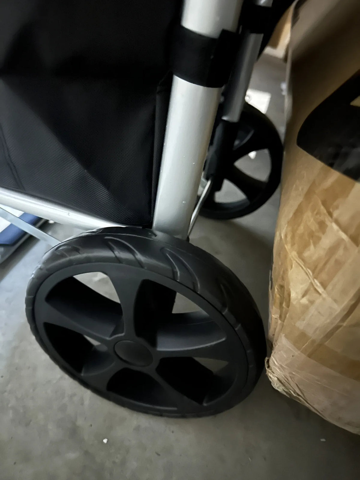 Carrito compra plegable