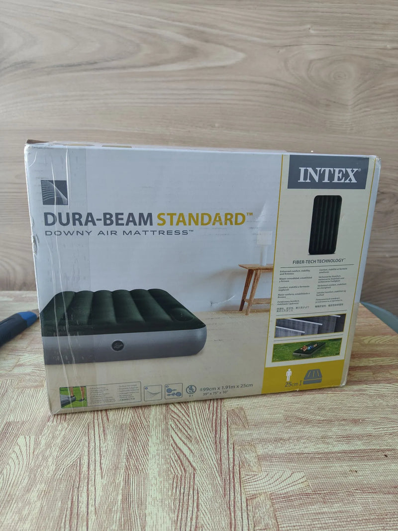 Colchón inflable con hinchador - Intex