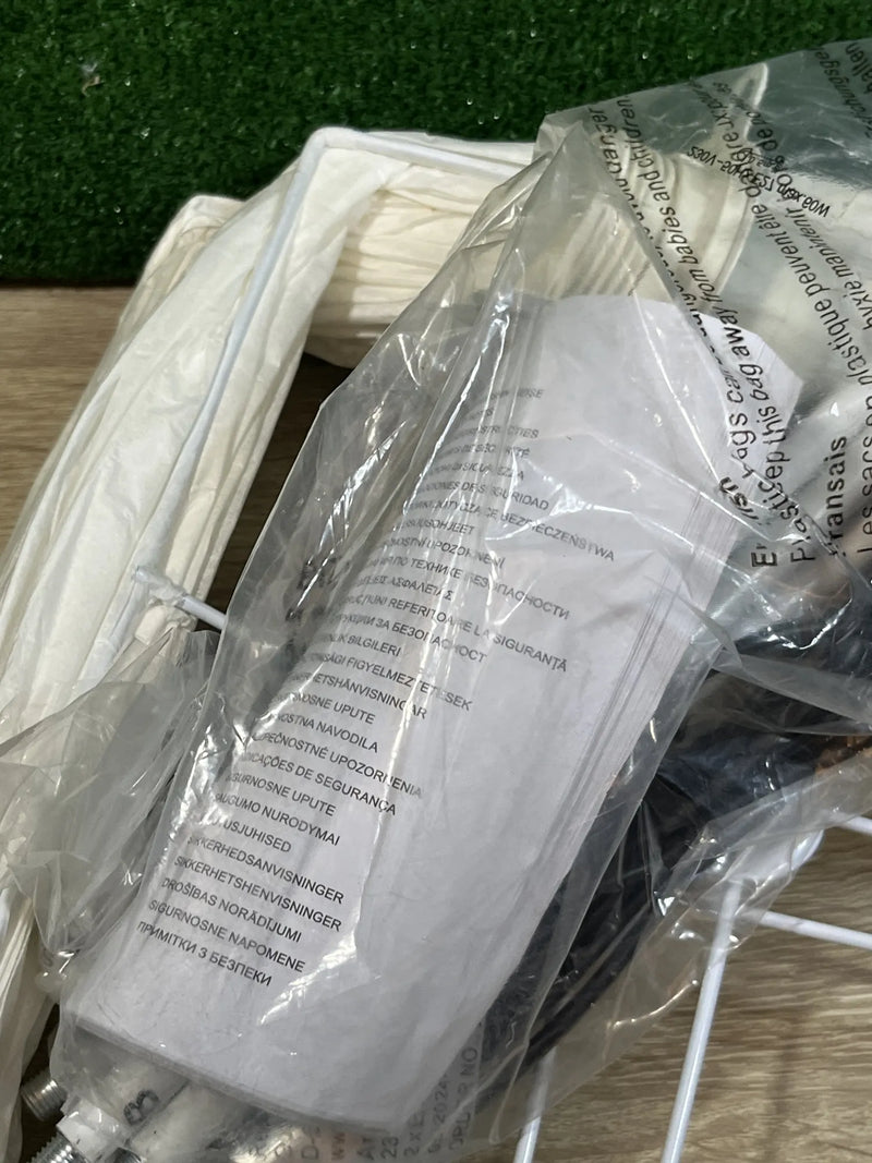 Lampara Pie de Papel con Interruptor